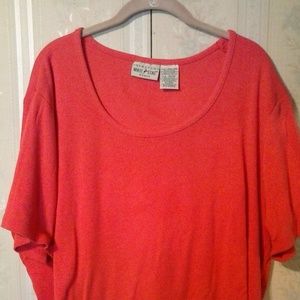 WHITE STAG WOMAN STRETCH PINK SHORT SLEEVE TOP